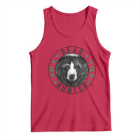 Bear Hunter Tank Top Funny Hunting Season Gift - Wonder Print Shop