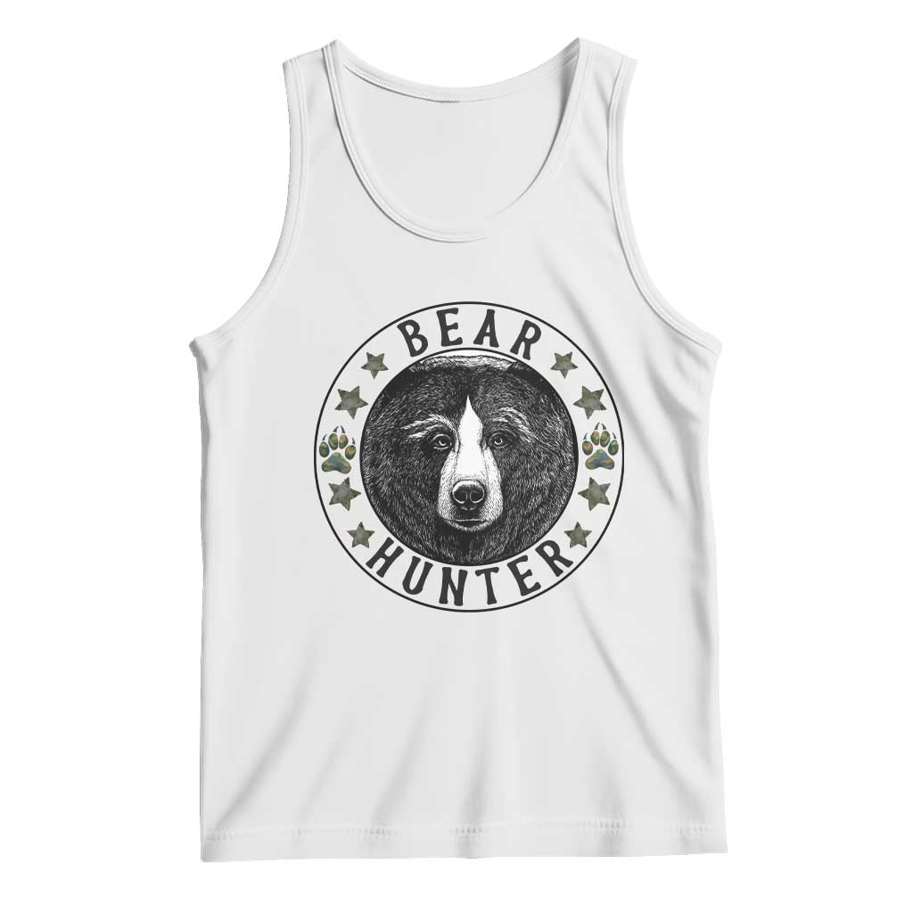 Bear Hunter Tank Top Funny Hunting Season Gift - Wonder Print Shop