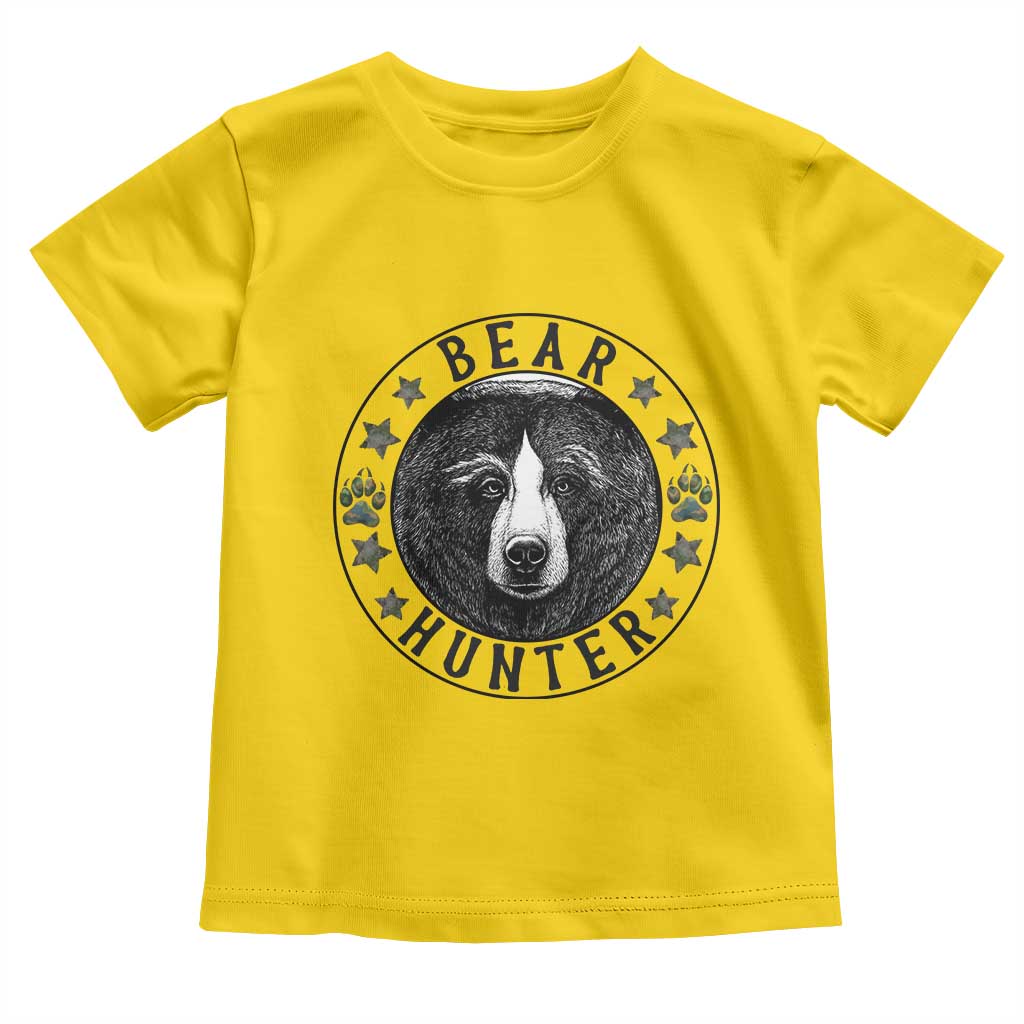 Bear Hunter Toddler T Shirt Funny Hunting Season Gift - Wonder Print Shop