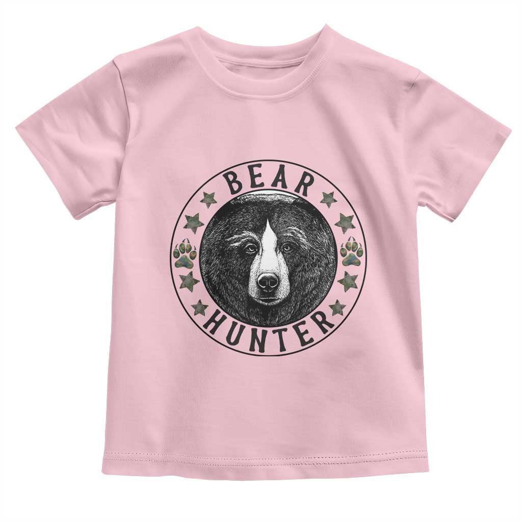 Bear Hunter Toddler T Shirt Funny Hunting Season Gift - Wonder Print Shop