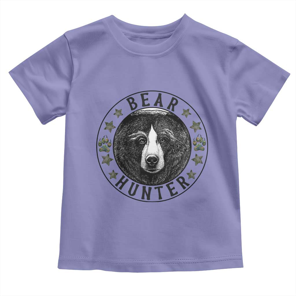 Bear Hunter Toddler T Shirt Funny Hunting Season Gift - Wonder Print Shop