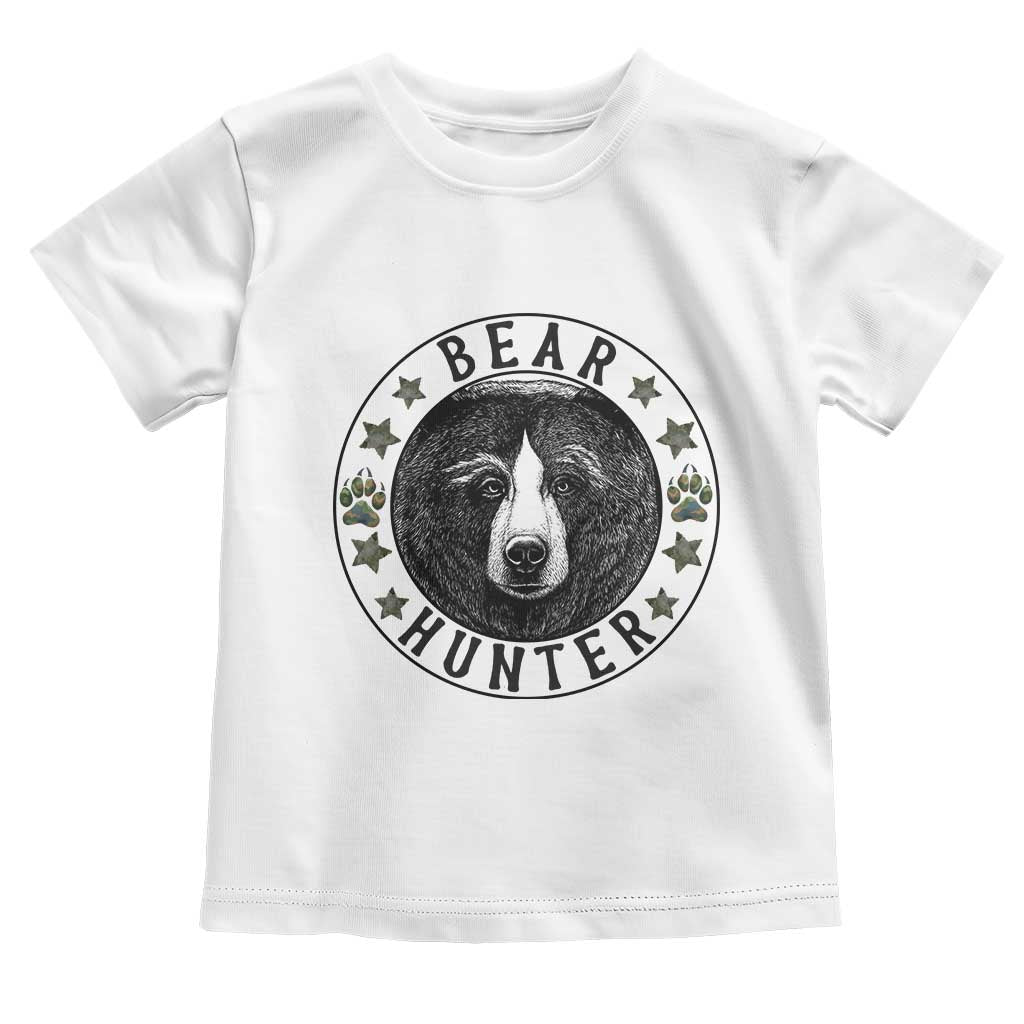 Bear Hunter Toddler T Shirt Funny Hunting Season Gift - Wonder Print Shop