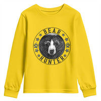 Bear Hunter Youth Sweatshirt Funny Hunting Season Gift - Wonder Print Shop