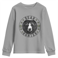 Bear Hunter Youth Sweatshirt Funny Hunting Season Gift - Wonder Print Shop
