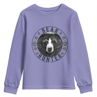 Bear Hunter Youth Sweatshirt Funny Hunting Season Gift - Wonder Print Shop