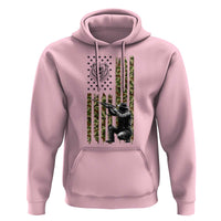 Bear Hunting Hoodie Camo American Flag Hunter Gift - Wonder Print Shop