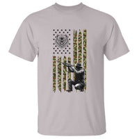 Bear Hunting T Shirt Camo American Flag Hunter Gift - Wonder Print Shop