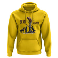 Bear Hunter Hoodie Black Lab Retriever Funny Hunting Gift - Wonder Print Shop