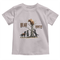 Bear Hunter Toddler T Shirt Black Lab Retriever Funny Hunting Gift - Wonder Print Shop