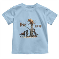 Bear Hunter Toddler T Shirt Black Lab Retriever Funny Hunting Gift - Wonder Print Shop