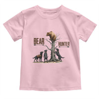 Bear Hunter Toddler T Shirt Black Lab Retriever Funny Hunting Gift - Wonder Print Shop