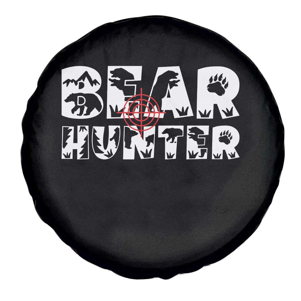 Bear Hunter Spare Tire Cover Outdoor Adventure Gift - Wonder Print Shop
