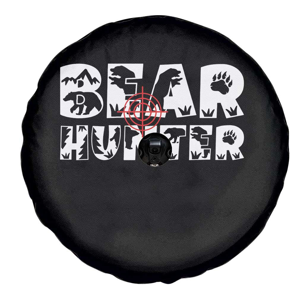 Bear Hunter Spare Tire Cover Outdoor Adventure Gift - Wonder Print Shop