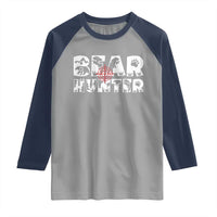 Bear Hunter Raglan Shirt Outdoor Adventure Gift - Wonder Print Shop