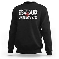 Bear Hunter Sweatshirt Outdoor Adventure Gift - Wonder Print Shop