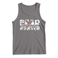 Bear Hunter Tank Top Outdoor Adventure Gift - Wonder Print Shop