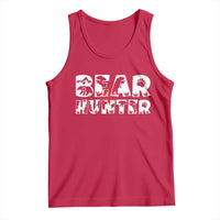 Bear Hunter Tank Top Outdoor Adventure Gift - Wonder Print Shop