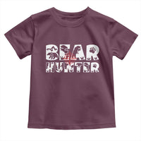 Bear Hunter Toddler T Shirt Outdoor Adventure Gift - Wonder Print Shop