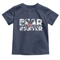 Bear Hunter Toddler T Shirt Outdoor Adventure Gift - Wonder Print Shop