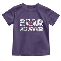 Bear Hunter Toddler T Shirt Outdoor Adventure Gift - Wonder Print Shop