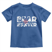 Bear Hunter Toddler T Shirt Outdoor Adventure Gift - Wonder Print Shop