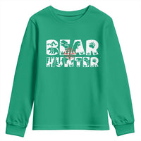 Bear Hunter Youth Sweatshirt Outdoor Adventure Gift - Wonder Print Shop