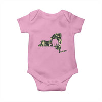 New York Bear Hunter Baby Onesie Camo Map Hunting Season Gift - Wonder Print Shop