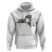 New York Bear Hunter Hoodie Camo Map Hunting Season Gift - Wonder Print Shop