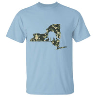 New York Bear Hunter T Shirt Camo Map Hunting Season Gift - Wonder Print Shop