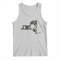 New York Bear Hunter Tank Top Camo Map Hunting Season Gift - Wonder Print Shop