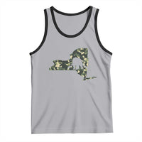 New York Bear Hunter Tank Top Camo Map Hunting Season Gift - Wonder Print Shop