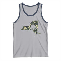 New York Bear Hunter Tank Top Camo Map Hunting Season Gift - Wonder Print Shop