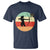 Retro Sunset Hunter Gift T Shirt Women Bow Hunters - Wonder Print Shop