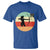 Retro Sunset Hunter Gift T Shirt Women Bow Hunters - Wonder Print Shop