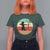 Retro Sunset Hunter Gift T Shirt For Women Women Bow Hunters - Wonder Print Shop