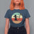 Retro Sunset Hunter Gift T Shirt For Women Women Bow Hunters - Wonder Print Shop
