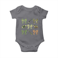 Women Bear Hunting Season Baby Onesie Camo Bow Coquette Gift - Wonder Print Shop