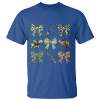 Women Bear Hunting Season T Shirt Camo Bow Coquette Gift - Wonder Print Shop