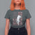 Patriotic Women Bow Hunter T Shirt For Women American Flag Pink Camo Gift - Wonder Print Shop