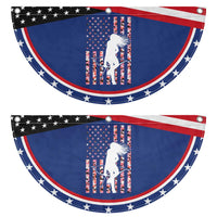 Women Bow Hunter Patriotic Fan Flag American Flag Pink Camo Gift