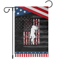 Patriotic Women Bow Hunter Garden Flag American Flag Pink Camo Gift