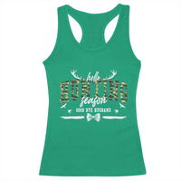 Funny Hunting Lover Racerback Tank Top Hello Hunting Season Goodbye Husband - Wonder Print Shop