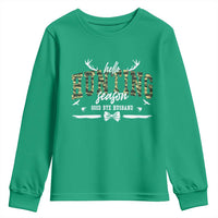 Funny Hunting Lover Youth Sweatshirt Hello Hunting Season Goodbye Husband - Wonder Print Shop