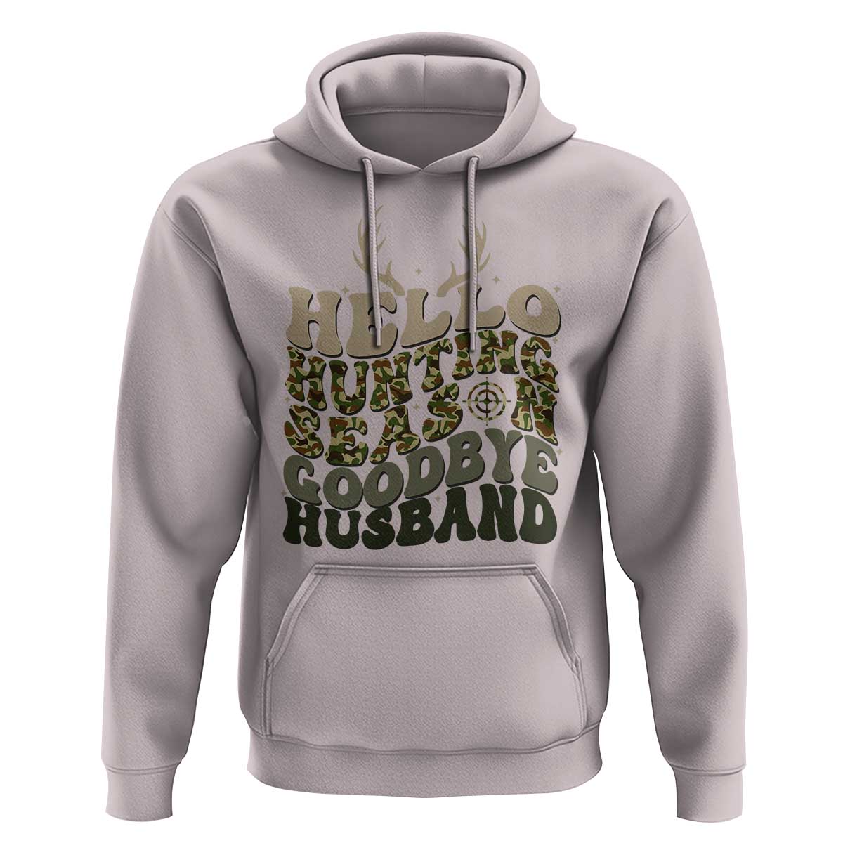 Hello Hunting Season Goodbye Husband Hoodie Funny Hunter Wife Gift - Wonder Print Shop