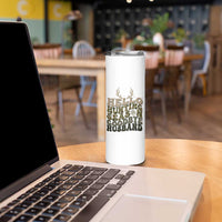 Hello Hunting Season Goodbye Husband Skinny Tumbler Funny Hunter Wife Gift - Wonder Print Shop