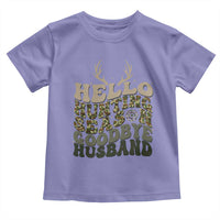 Hello Hunting Season Goodbye Husband Toddler T Shirt Funny Hunter Wife Gift - Wonder Print Shop