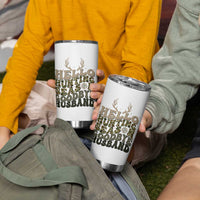 Hello Hunting Season Goodbye Husband Tumbler Cup Funny Hunter Wife Gift - Wonder Print Shop