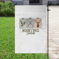 Hunting Season Garden Flag Funny Hunter Wife Gift - Wonder Print Shop