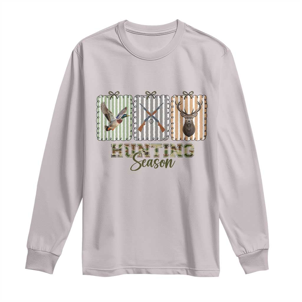 Hunting Season Long Sleeve Shirt Funny Hunter Wife Gift - Wonder Print Shop