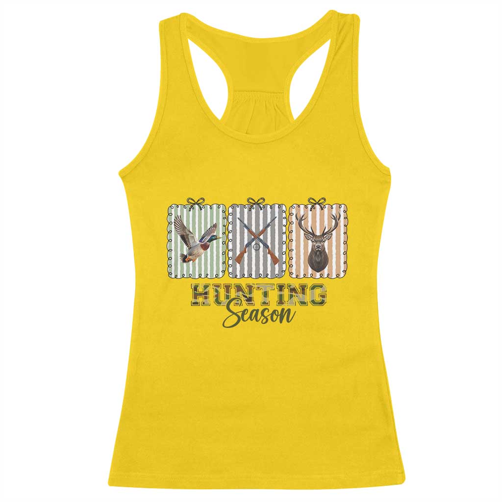 Hunting Season Racerback Tank Top Funny Hunter Wife Gift - Wonder Print Shop